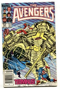 AVENGERS #257 1st Nebula Marvel comic book Thanos newsstand