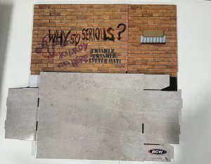 Brick Comic Style Joker Why So Serious? Comic Book Short Box Storage New BCW 