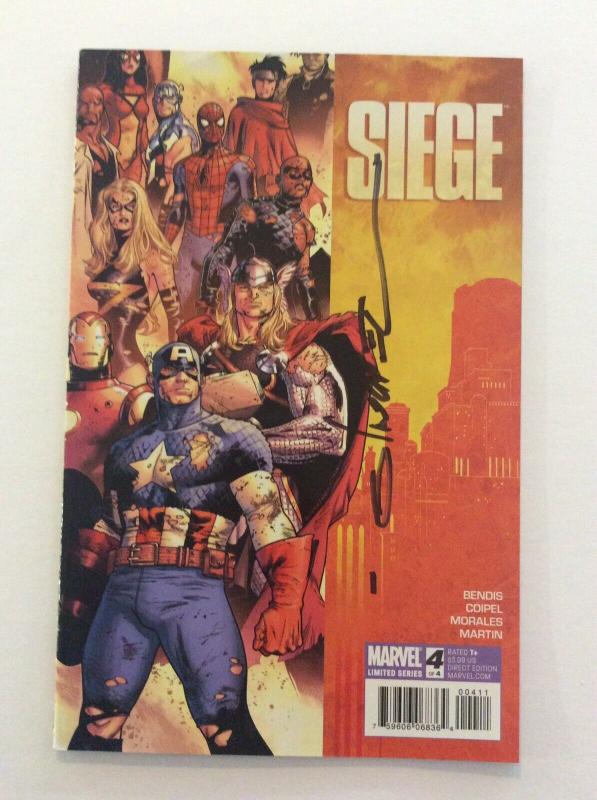 SIEGE #4 - 1st Print - Signed by Artist Olivier Coipel w/COA