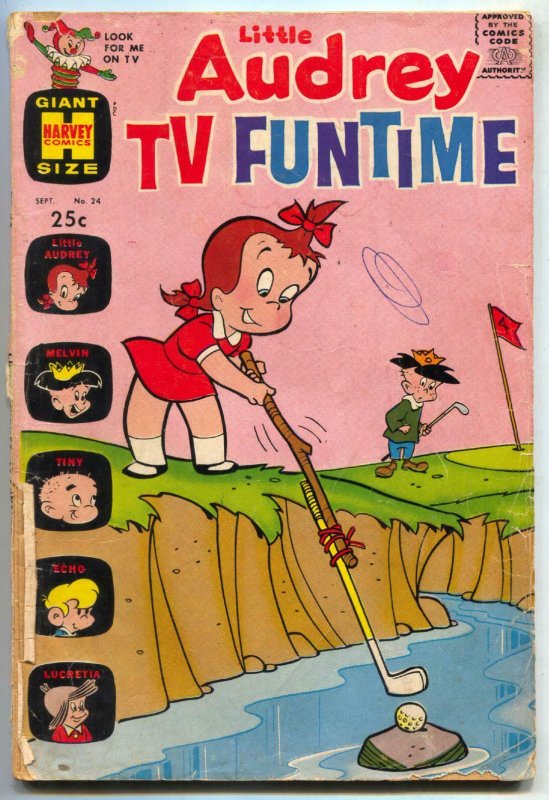 Little Audrey TV Funtime #24 1969-Harvey Giant G 