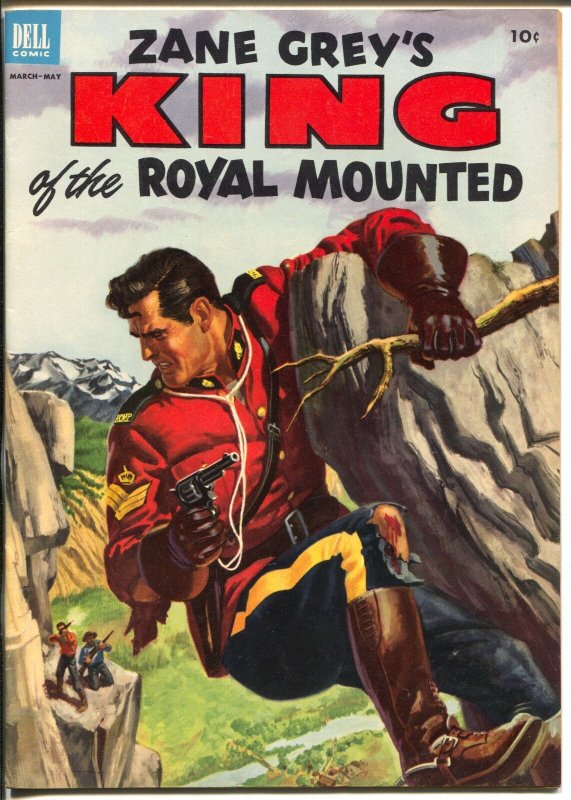 King of The Royal Mounted #11 1953-Dell-Zane Grey-RCMP-VF