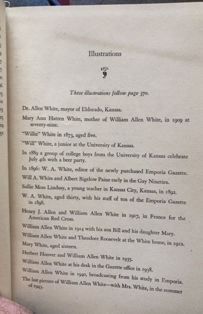 The autobiography of William Allen, White, 1946 with extra