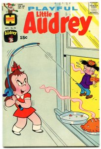 PLAYFUL LITTLE AUDREY #98 1971-HARVEY COMICS --FISHING VF