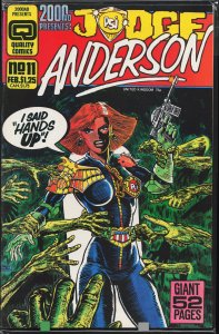 2000 AD Presents #11 (1987) Anderson PSI Division