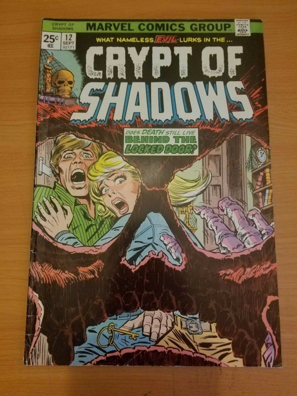 Crypt of Shadows #12 ~ VERY FINE VF ~ (1974, Marvel Comics)