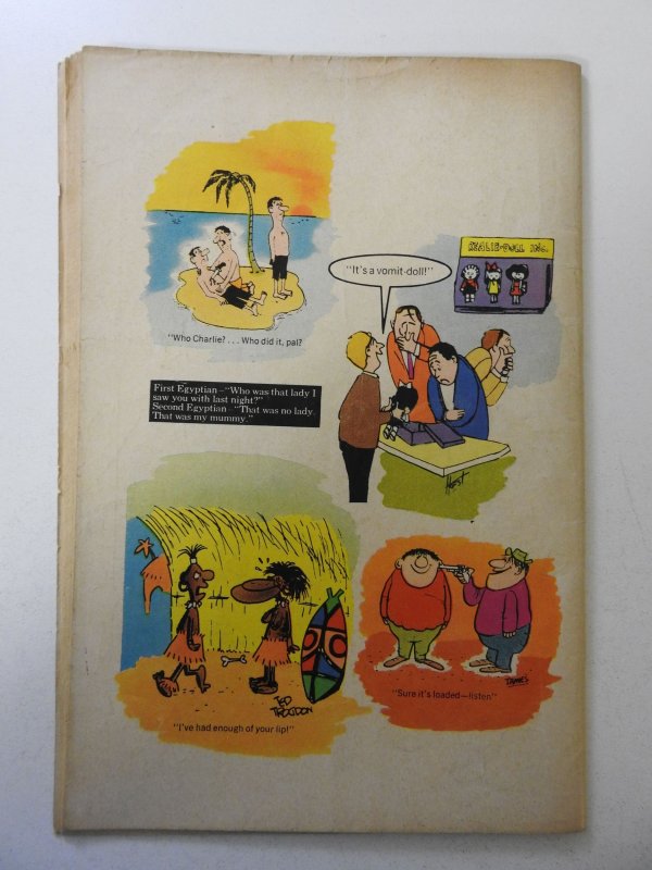 Groovy #1 (1968) VG Condition moisture stain