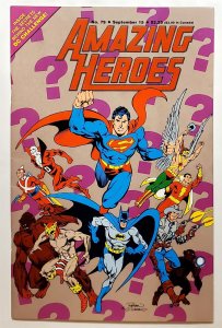 Amazing Heroes #79 (Sept 1985, Fantagraphics) 6.0 FN