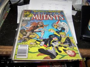 NEW MUTANTS  COMIC # 59  1987  MARVEL X MEN  fall of the mutants crossover