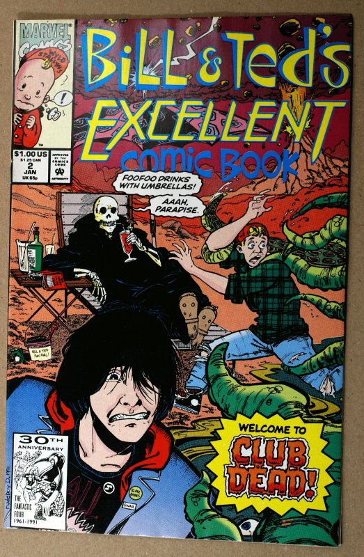 Bill & Ted's Excellent Comic Vol 1 No 2 January 1992 Mint Unread