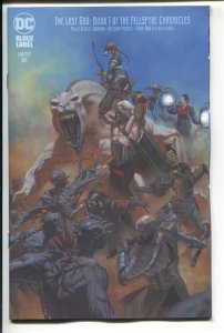 LAST GOD (2019 DC) #1 VARIANT CARD STOCK VAR ED