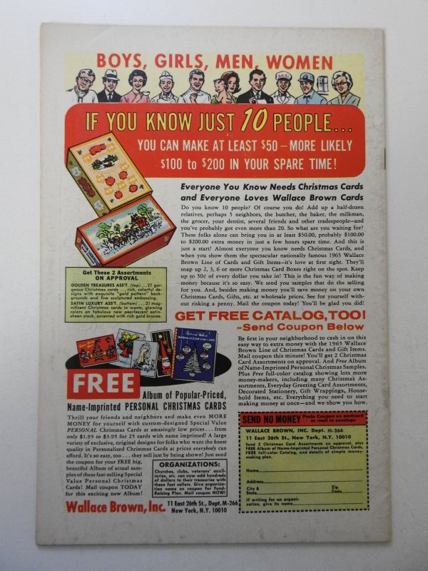 Star Spangled War Stories #122 (1965) FN+ Condition! stain top left