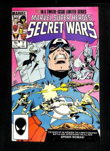 Marvel Super-Heroes Secret Wars #7 1st New Spider-Woman!