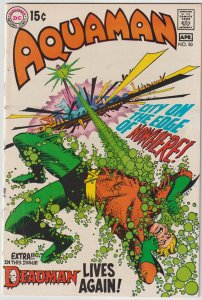 Aquaman #50 (Mar-Apr 1970, DC), FN (6.0), Deadman back-up story by Neal Adams