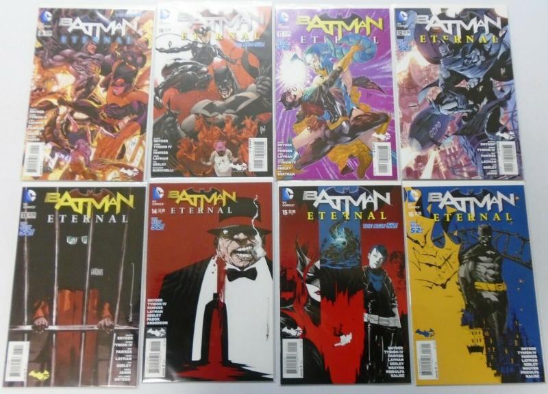 Batman And Robin Lot, Set:#1-13 + 22-39, Annual:#1-3, 34 Diff 8.0/VF (2011-2015)