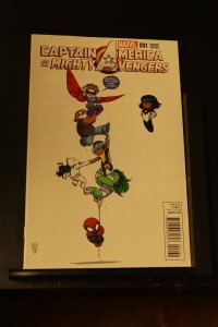 Captain America & the Mighty Avengers #1 Young Cover (2015) Captain America