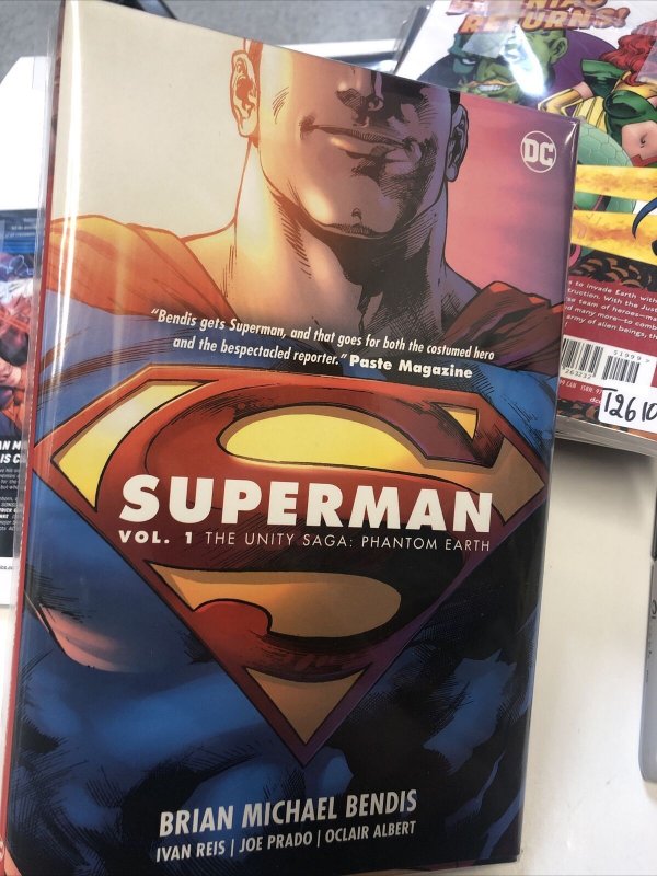 Superman Vol.1 The Unity Saga Phantom Earth (2019) DC Comics TPB  HC B.M. Bendis