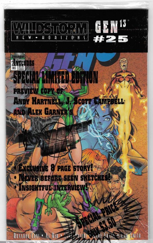 Danger Girl Preview- 1997, J. Scott Campbell, 1ST Print, Cliffhanger, Image