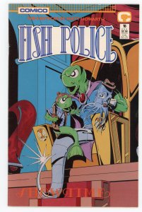 Fish Police #16 Comico VF+