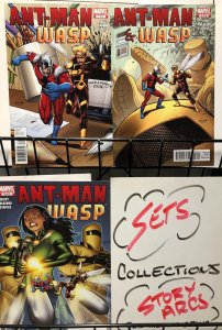 ANT-MAN & WASP  (Jan-March 2011 Marvel) 1-3 art & story  Tim Seeley