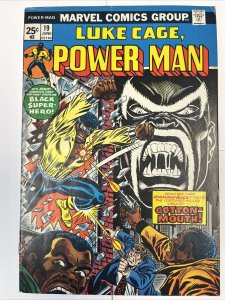 Luke Cage, Power Man #19 (1974) / 1st Appearance of Cotton Mouth!  MVS Missing.