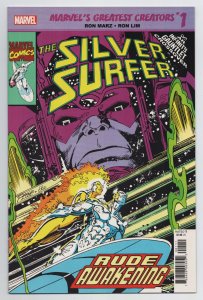 Marvels Greatest Creators #1 Rude Awakening | Rep Silver Surfer #51 (2019) NM