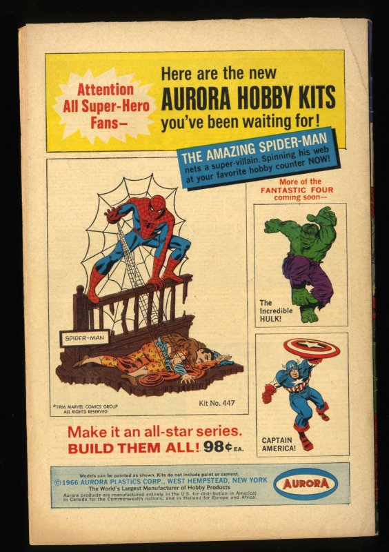 Strange Tales #153 FN- 5.5 Marvel Comics Nick Fury Doctor Strange Torch