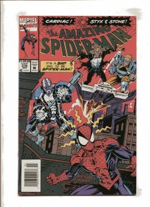 AMAZING SPIDER-MAN #376 (9.0) NEWSSTAND!! 1993