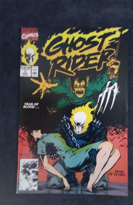 Ghost Rider #7 1990 marvel Comic Book