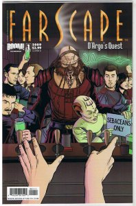 FARSCAPE D'Argo's Quest #1 B, NM-, Sci-Fi, Crichton, Aeryn Sun, 2009