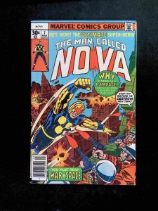 Nova #7  Marvel Comics 1977 VF+ Newsstand