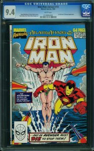 Iron Man Annual #10 (1989) CGC 9.4 NM