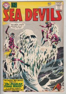 Sea Devils #7 (Oct-62) FN+ Mid-High-Grade Sea Devils (Dane Dorrence, Biff Bai...