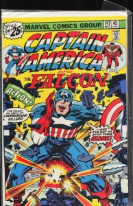 Captain America #197 (1976) Captain America and the Falcon