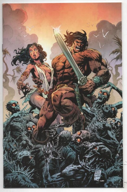 Cimmerian Iron Shadows in the Moon #1 F, NM, Conan Virgin cover 2020