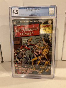 Star Spangled Comics #121  CGC 4.5  1951  Last Tomahawk Cover!