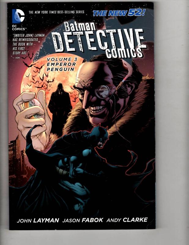 Batman Detective Comics Vol. # 3 Emperor Penguin DC Comics Graphic Novel J304