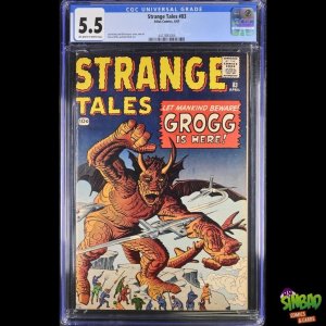 Strange Tales #83 CGC 5.5 Jack Kirby and Dick Ayers cover