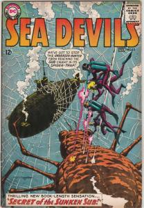 Sea Devils #15 (Feb-64) FN/VF+ High-Grade Sea Devils (Dane Dorrence, Biff Bai...