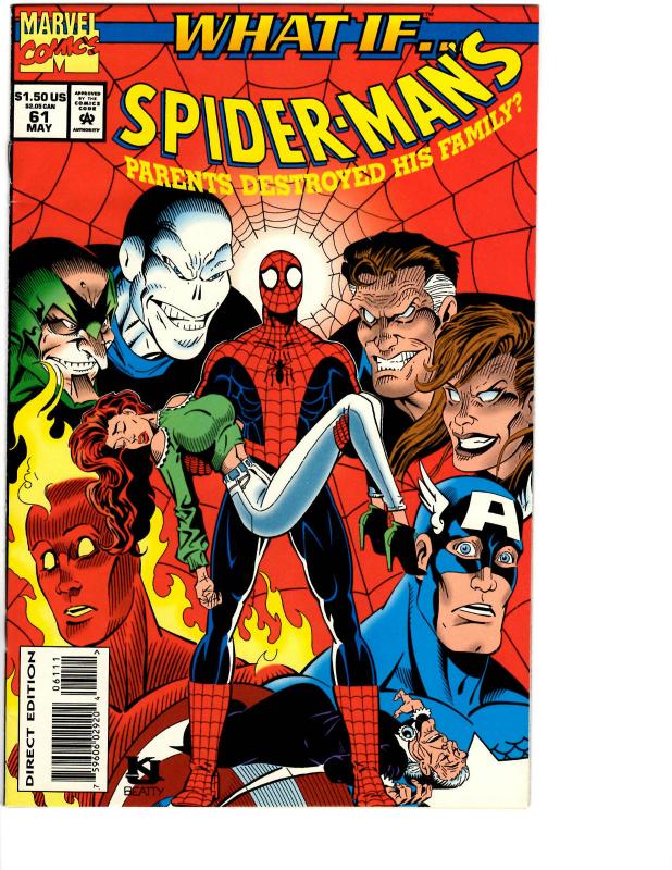 5 What If... Marvel Comic Books # 60 61 62 63 64 X-Men Spider-Man Iron Man BH2