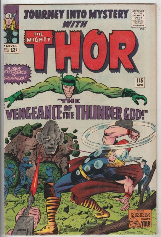 Journey into Mystery #115 (Apr-65) VF/NM High-Grade Thor