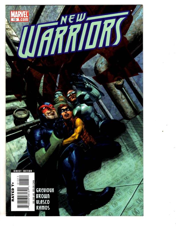 5 New Warriors Marvel Comic Books # 10 11 12 13 14 Blackwing Decibel Phaser BH40