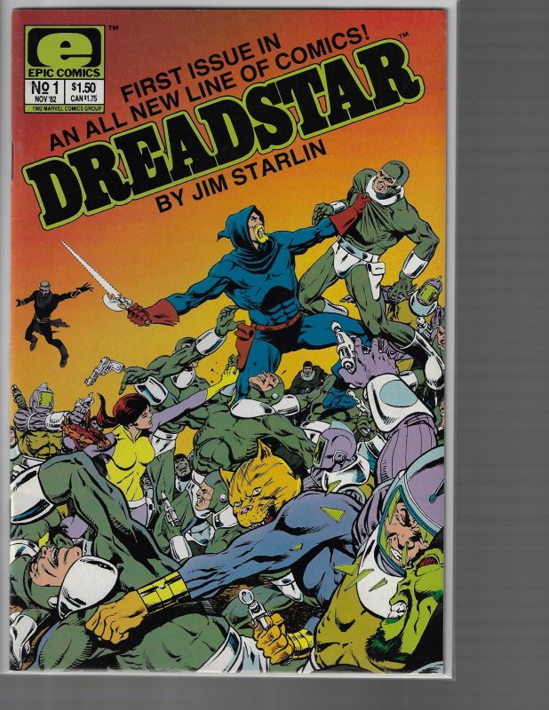 Dreadstar #1 (Epic, 1985) Jim Starlin - High Grade