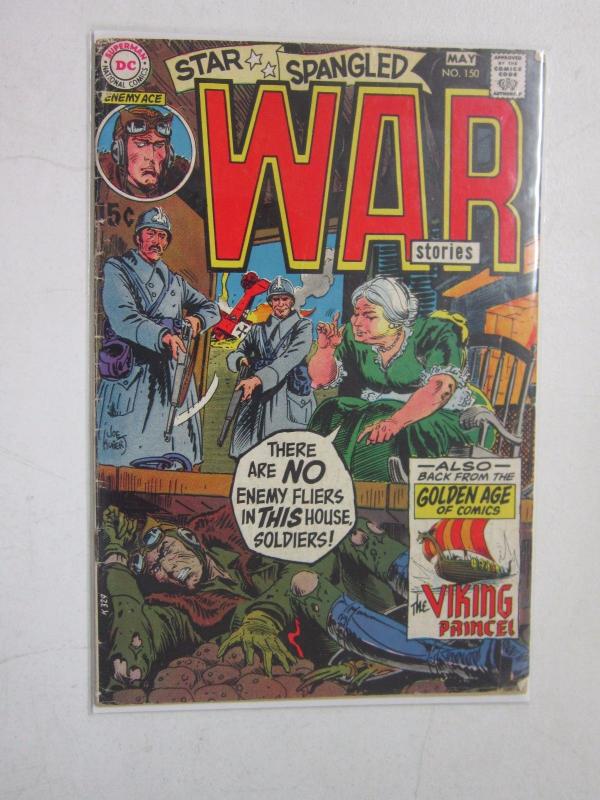 Star Spangled War Stories #150 - 3.0 reader copy - 1970