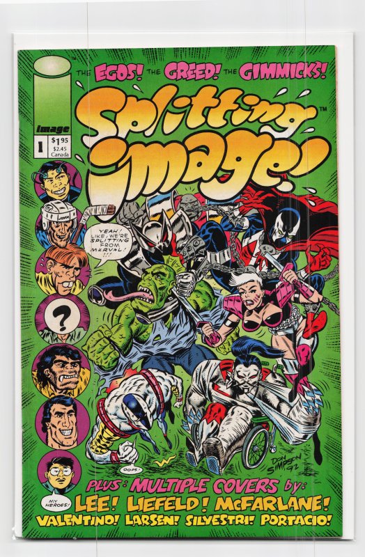 Splitting Image #1 (1993) Image Creators