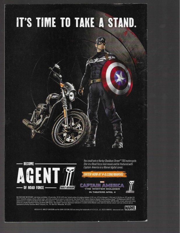 All-New Ghost Rider #1 Second Print Cover (2014)