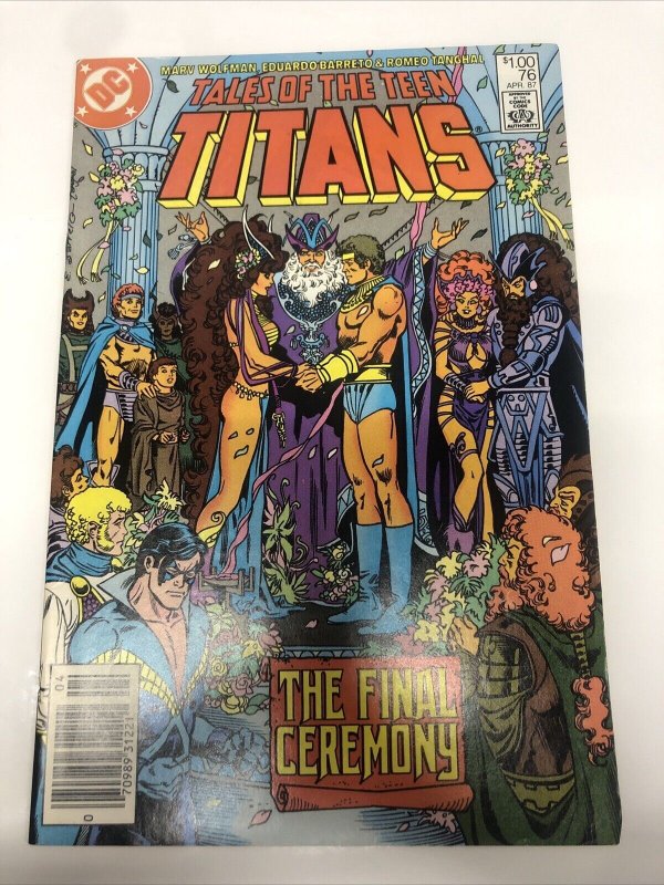 Tales Of The Teen Titans (1987) # 76 (VF/NM) Canadian Price Variant • CPV