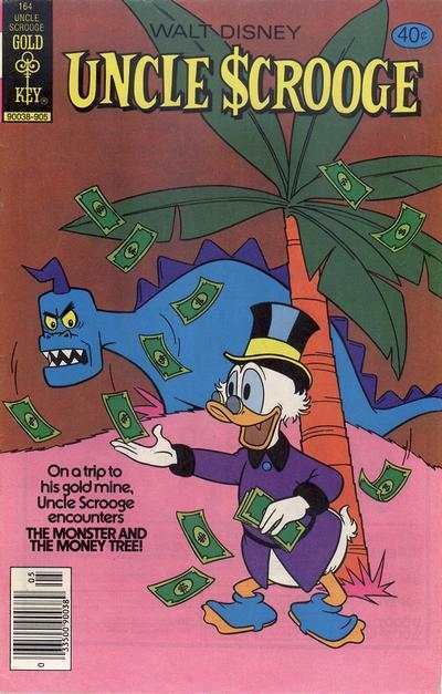 Uncle Scrooge (1953 series) #164, VG (Stock photo)