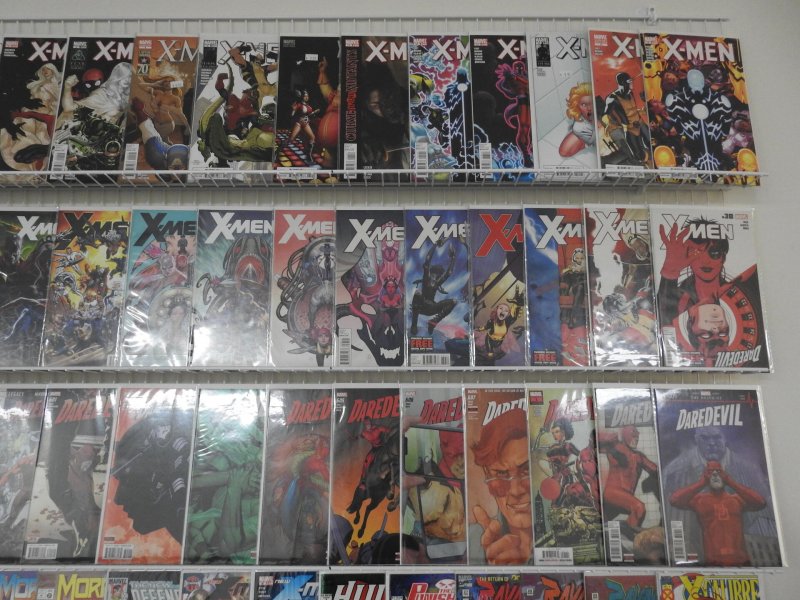 Huge Lot 160+ Comics W/Daredevil, X-Men, Thor+ Avg VF+ Condition!