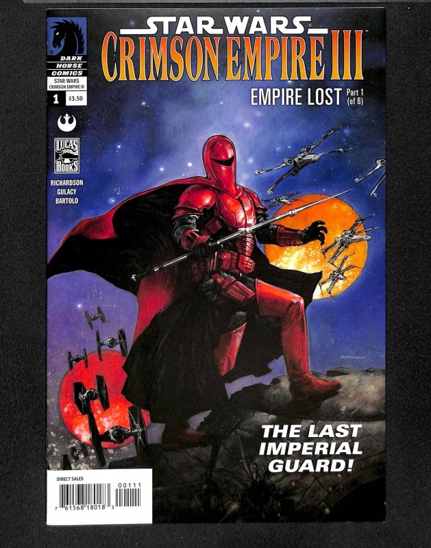 Star Wars: Crimson Empire III - Empire Lost #1 VF+ 8.5