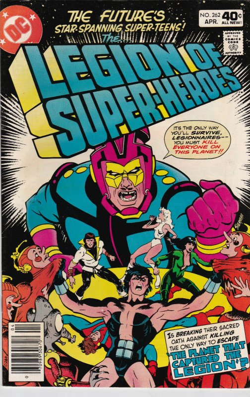 DC Comics! Legion of Super-Heroes! Issue 262!